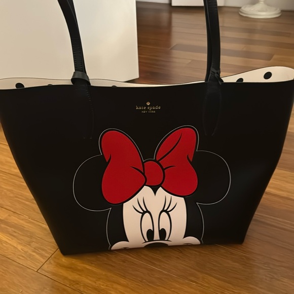 NWT Kate Spade X Minnie Mouse Tote - Picture 4 of 6